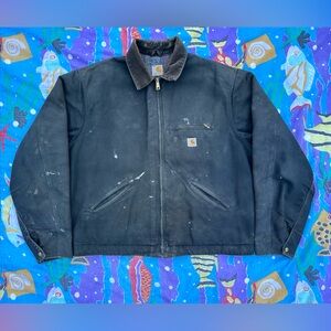 Carhartt Men's Black 2XLT Detroit jacket